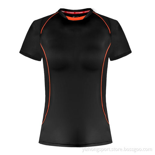 Moisture Wicking Dry Fit T Shirt Black